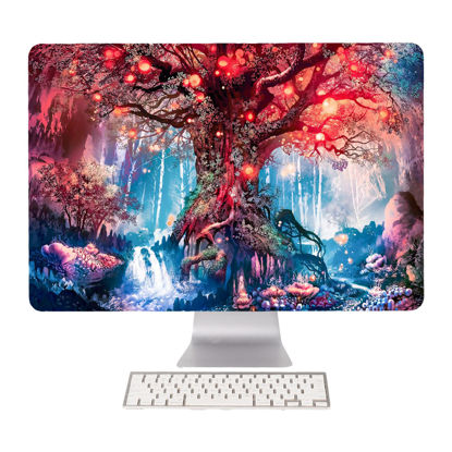 Picture of Computer Monitor Dust Cover,Monitor Cover,Computer Screen Cover, Decoration Cover (22IN-SSS)