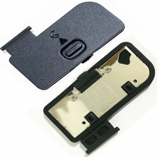 Picture of Dromirow Battery Door CoverChamber Lid Snap-On Cap Just for Nikon D500 Camera