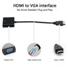 Picture of HDMI to VGA, Sorthol Gold-Plated HDMI to VGA Adapter Male to Female Display Port for Computer, Laptop, Desktop, Projector, HDTV, PC, Monitor, Chromebook, Xbox and More