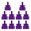 Picture of YATENG 10-pcs Anodized Aluminum Computer Case Thumbscrews (6-32 Thread) for Computer Cover/Power Supply/PCI Slots/Hard Drives DIY Personality Modification & beautification (Purple)