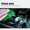 Picture of smseace 2-Pack Green Car Cleaning Gel Dusting Mud Universal Soft Glue Cleaner, Used for Dust Removal and Cleaning of Car Air Conditioning Vents, Printers, Laptop Keyboards and Crevices.E-001-G-2P