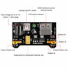 Picture of ALAMSCN 3.3V 5V MB102 Solderless Breadboard Power Supply Module with 9V Battery Clip Power Cable 2.1x 5.5mm Male DC Jack Plug for Arduino (Pack of 3)