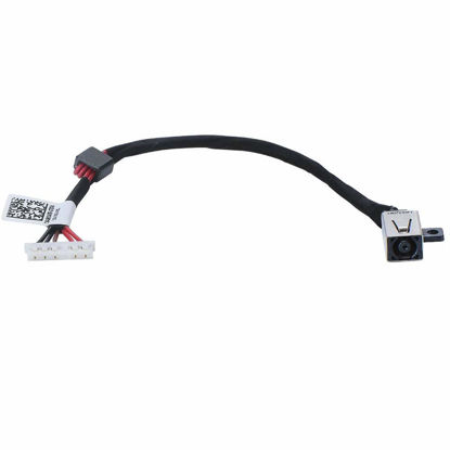 Picture of MMOBIEL DC Power Jack Dock Connector Flex Cable Compatible with Dell Inspiron 15-5000 5551 5552 5555 5557 5558 5559 14-5458 5459 5455 5452 P51F P64G Vostro 3458 3558 3559 P65G 3559 17-5000 5755