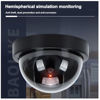 Picture of BCB Dummy Fake Security Camera with Flashing Red LED Light, Black