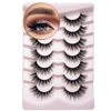 Picture of Onlyall Lashes Mink False Eyelashes Natural Wispy Lashes Soft Faux Mink Lashes Fluffy False Lashes 16MM A04