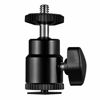 Picture of SLOW DOLPHIN Camera Hot Shoe Mount 1/4" with 1/4" Screw Adapter for Cameras Camcorders Smartphone Microphone Gopro LED Video Light Video Monitor Tripod Monopod