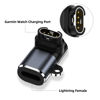 Picture of AreMe 90 Degree Charging Adapter for Garmin Watch (2 Pack - Lightning Female)