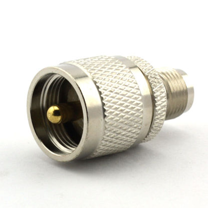 Picture of Maxmoral UHF Male to TNC Female PL-259 PL259 Connector RF Coax Coaxial Adapter