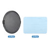 Picture of PATIKIL Camera Lens Cap, 2 Pack Sides Pinch Front Lens Cover with Microfiber Cleaning Cloth for 105mm Thread Universal DSLR Lenses