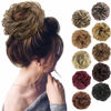 Picture of MORICA 1PCS Messy Hair Bun Hair Scrunchies Extension Curly Wavy Messy Synthetic Chignon for Women Updo Hairpiece