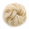 Picture of MORICA 1PCS Messy Hair Bun Hair Scrunchies Extension Curly Wavy Messy Synthetic Chignon for Women (24/613#(Pale Ash Blonde Mix Bleach Blonde))