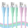 Picture of iPhone Charger 3Pack 6FT [Apple MFi Certified] Lightning Cable USB Fast Charging Cord iPhone Charging Cable Compatible with iPhone 14 13 12 11 Pro Max XR XS X 8 7 6 Plus SE iPad(Multi-Color)