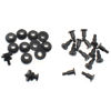 Picture of FDXGYH 12 Pcs Hard Disk Drive Screws and Shock Absorption Rubber Washer Kit for 3.5 inch HDD PC Hard Disk Drive Mounting Accessories