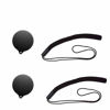 Picture of Rubber Lens Cover Cap for GoPro MAX Waterproof 360 Camera with Keeper, ULBTER Elastic Lens Cap Leash Keeper Prevent Lens Cap Lost Accessory for Go pro Max [2+2 Pack]