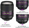 Picture of 67mm Lens Cap Cover with Leash for AF-S Nikkor 85mm f/1.8G,AF-S 18-140mm f/3.5-5.6G,AF-S 18-300mm f/3.5-6.3G for Nikon D7200 D7100 D7000 D800 D600 D90 D5300,ULBTER Lens Cap & Cover Keeper -2 Pack