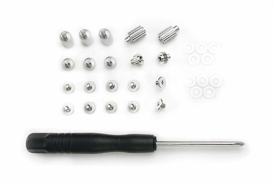 Picture of Micro Connectors M.2 SSD Mounting Screws Kit for Gigabyte & MSI Motherboards (L02-M2G-KIT) - Silver