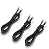 Picture of Seefeful (3 Pack RJ12 Cable 3ft Phone Cord RJ12 6P6C Male to Male Straight Wired for Both Data and Voice Use Black (Black / 3Feet)