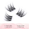 Picture of LANKIZ DIY Eyelash Extension,Cluster Lashes Individual Lash Extensions,60 Clusters, Soft and Lightweight 8-16mm Mix Resuale Wide Band Cluster Lashes for Home use (Cluster-07-C-Curl)