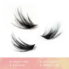 Picture of LANKIZ Cluster Lashes Natural Look, Individual Lashes Soft and Lightweight, 0.07mm 10-16mm Mix Reusable Wide Band Lash Cluster at Home (Cluster-14)