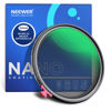 Picture of NEEWER 52mm Black Diffusion 1/4 Effect with ND2-ND32 Variable ND Filter 2 in 1, HD Neutral Density Filter with Mist Dreamy Cinematic Features, Water Repellent/Scratch Resistant/Dust Proof, No X Cross