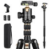 Picture of Tripod for Camera, Professional DSRL Tripod for Photography, Tall Camera Tripod Stand, Lightweight Heavy Duty Tripod for Spotting Scopes, Telescope and Binoculars, Compact Complete Tripod Units