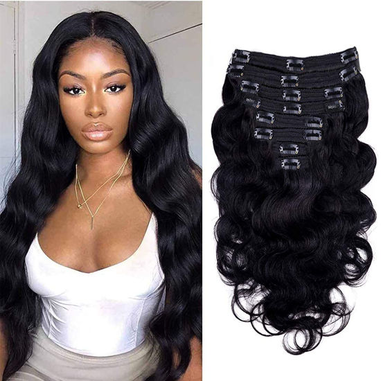 8 hair extensions shop clip in human hair