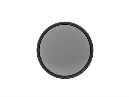 Picture of Heliopan 62mm Neutral Density 4x (0.6) Filter (706236) with specialty Schott glass in floating brass ring