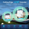 Picture of WiFi 6 Extender WiFi Booster WiFi Range Extender 802.11AX Dual Band 1800Mbps Internet Extender Booster WiFi Repeater with Gigabit Ethernet Port, 5 Modes, WPS Easy Setup