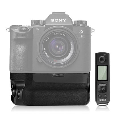 Picture of Meike New MK A9 Pro / A7III Battery Grip as VGC3EM Built-in Remote Controller Vertical Shooting Function for Sony A9 A7R III A7III Digital Cameras