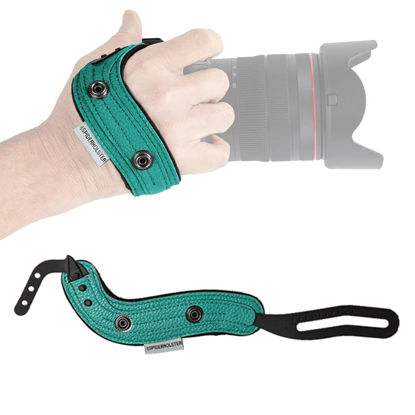 Picture of SPIDER HOLSTER - SpiderPro Camera Hand Strap v2 with Snap Assembly and Optional Wrist Strap - DSLR and Mirrorless Compatible (Teal)