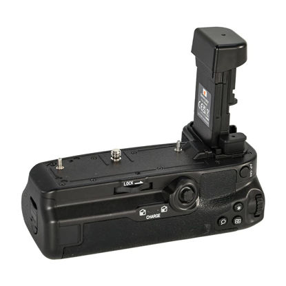 Picture of DSTE Battery Grip for Canon EOS R5, R5C, R6, R6M2, BG-R10, Used to Replace Canon LP-E6N Rechargeable Lithium-ion Battery