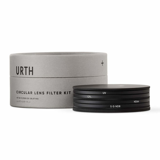 Picture of Urth 43mm UV, Circular Polarizing (CPL), ND64, Soft Grad ND8 Lens Filter Kit (Plus+)