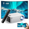 Picture of WiFi Mini Projector for iPhone, DZA Outdoor Portable Projector Supports 1080P with Synchronize Smartphone Screen, Movie Projector for Home Theater Compatible with iOS/Android/PC/TV Stick, and HDMI/USB