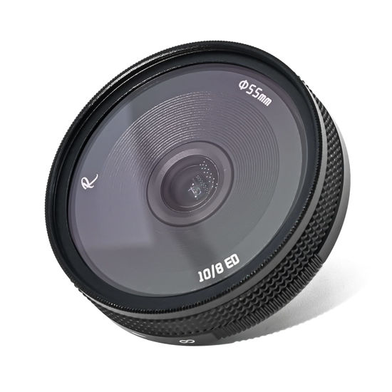 Picture of AstrHori 10mm F8 II Ultra Wide Angle Fisheye APS-C Manual Prime Lens Compatible with Sony E-Mount Mirrorless Camera A6000,A6300,A6400,A6500,A5100,A5000,A6600,NEX-3,NEX-3N,NEX-3R,NEX-C3,NEX-F3K(Black)