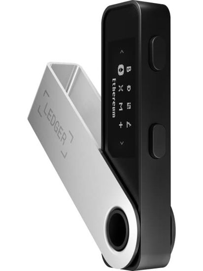 Picture of Ledger Nano S Plus Crypto Hardware Wallet (Matte-Black) - Safeguard Your Crypto, NFTs and Tokens