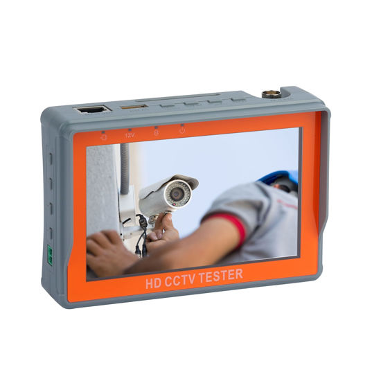 Picture of CCTV Camera Tester Monitor IV5 5inch 8MP AHD TVI CVI CVBS Portable CCTV Testing PTZ