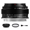 Picture of TTArtisan 50mm F2 Full Frame Large Aperture Manual Portrait Lens for Canon R EOS R Mount Camera R RF RP R3 R5 R6 R6II R7 R8 R10 Black