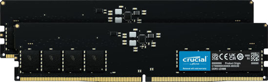 Picture of Crucial RAM 32GB Kit (2x16GB) DDR5 4800MT/s CL40 Desktop Memory CT2K16G48C40U5