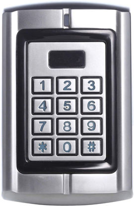 Picture of UHPPOTE Metal Shell Waterproof Access Control Keypad Reader with Wiegand 26-37 Interface for 125KHz EM Card