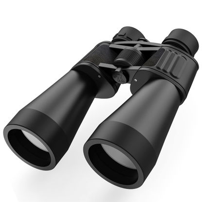 Picture of BOSSDUN 20X60 Professional HD Binoculars for Adults, High Power Binoculars with Durable and Clear FMC BaK4 prisms, Super Bright Lightweight & Waterproof Binoculars Perfect for Bird Watching, Hunting