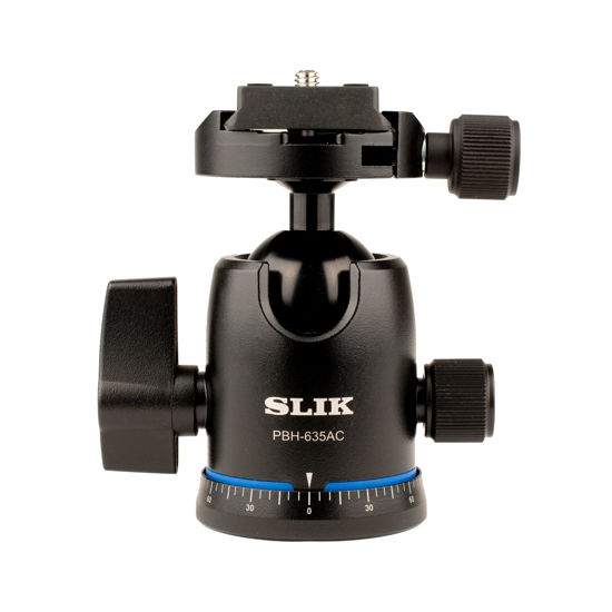 Picture of SLIK PBH-635AC Dual Action Ball Head with Arca-Type Quick Release Plate, Black, 618-842