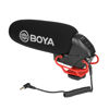 Picture of BOYA BY-BM3031R Shotgun Microphone with Shock Mount for Cameras Camcorders Smartphone Professional External Supercardioid Video Microphones for Video Recording Interview YouTube Live Streaming