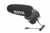 Picture of BOYA BY-BM3031 Shotgun Microphone with Shock Mount for Cameras Camcorders Smartphone Professional External Supercardioid Video Microphones for Video Recording Interview YouTube Live Streaming