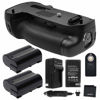 Picture of Battery Grip Bundle F/Nikon D750: Includes MB-D16 Replacement Grip, 2-Pk EN-EL15C / EN-EL15 Replacement Long-Life Batteries, Charger, UltraPro Accessory Bundle