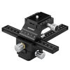 Picture of NEEWER 4-Way Macro Focusing Rail Slider with Quick Release Plate, 1/4”-20 Thread for Macro Photography and Close-Up Shooting, Compatible with Canon Nikon Fujifilm Sony DSLR Mirrorless Camera