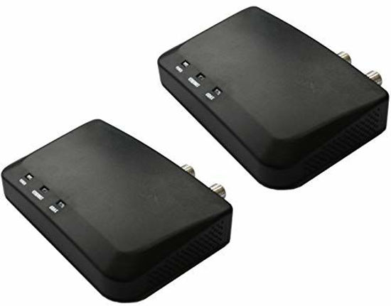 Picture of Kiwee Broadband MoCA 2.5 Ethernet to Coax Adapter, Gigabit Ethernet Port, 2 Pack (KB-M3-01L)