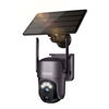 Picture of Xega Security Camera Wireless Outdoor 2K 360° PTZ Camera Solar Security Cameras 2.4G WiFi Video Surveillance w/Spotlight & Siren, Color Night Vision, AI Motion Detection, 2-Way Talk, IP66