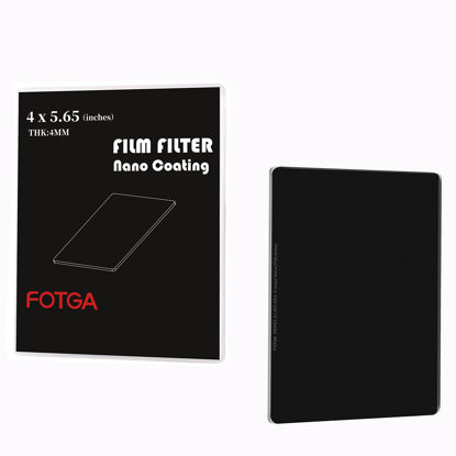 Picture of Fotga Pro Glass Cine 4X5.65 ND64 1.8 Glass Neutral Density Filter 6 Stops MC Nano Coating 4mm Thick ND Filter for 4x5.65 inch Matte Box Filter Trays Holder Filmmaking Video Making