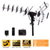 Picture of Five Star [Newest 2020] Outdoor Digital Amplified HDTV Antenna - up to 200 Mile Long Range, Directional 360 Degree Rotation by Remote Control, HD 4K 1080P FM Radio,Support 5 TVs Plus Installation Kit