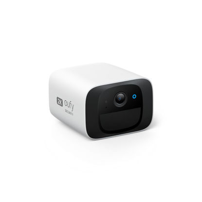 Picture of eufy Security SoloCam C210, Wireless Outdoor Camera, 2K Resolution, No Monthly Fee, Wireless, 2.4 GHz Wi-Fi, HomeBase 3 Compatible